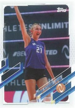2021 Topps On-Demand Set #2 - Athletes Unlimited Volleyball #3 Amanda Peterson Front
